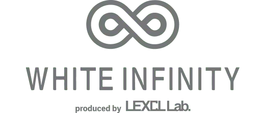 WHITE INFINITY produced by LEXCL Lab.